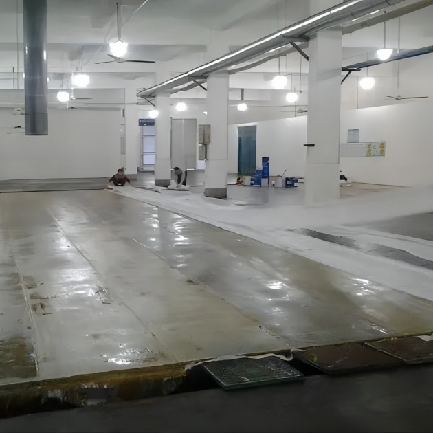 防腐蚀地坪,环氧玻纤地坪，玻纤工业地坪，环氧玻纤布地坪,乙烯基玻纤布地坪产品图2